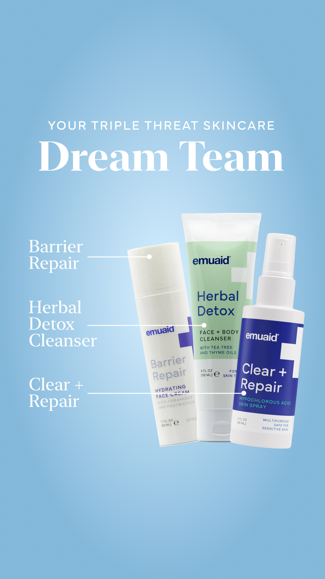 Emuaid Facebook ad