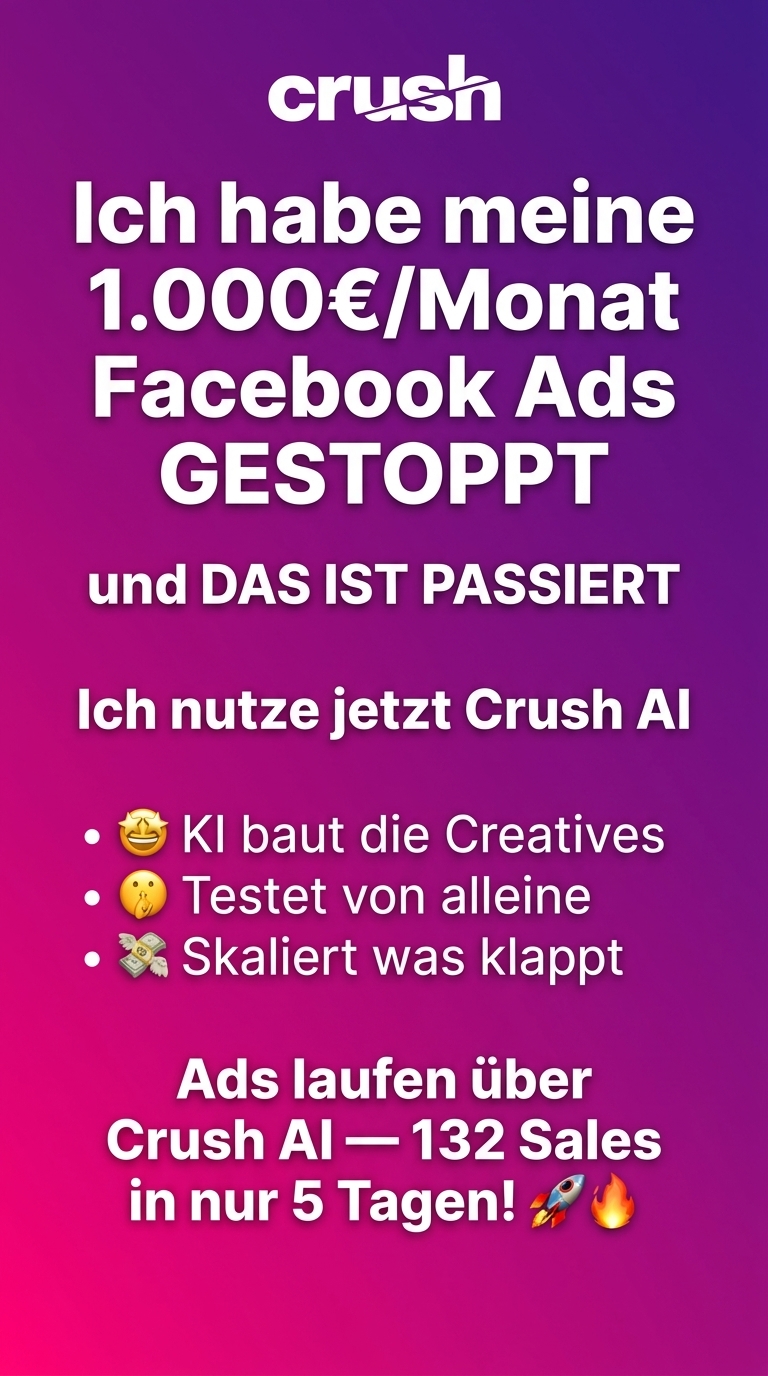 trycrush.ai Facebook ad