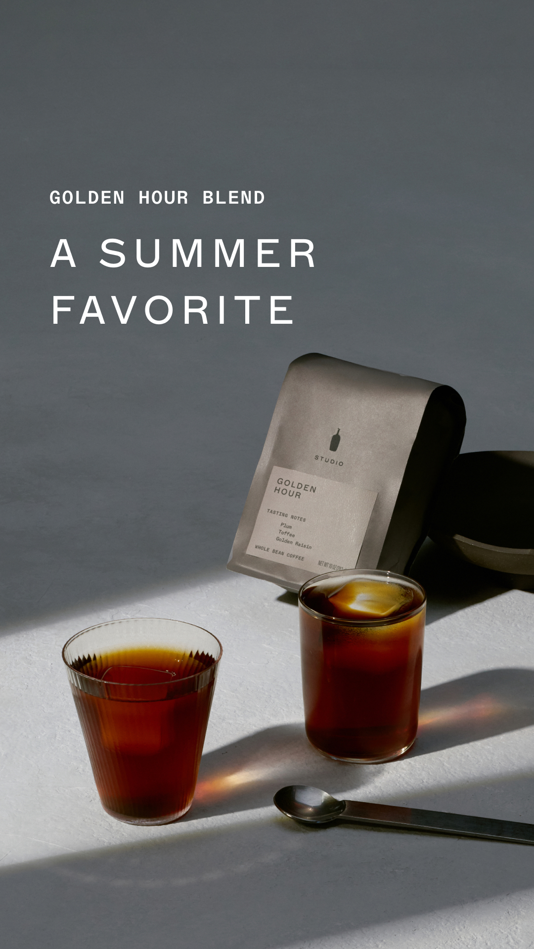 Blue Bottle Coffee Facebook ad