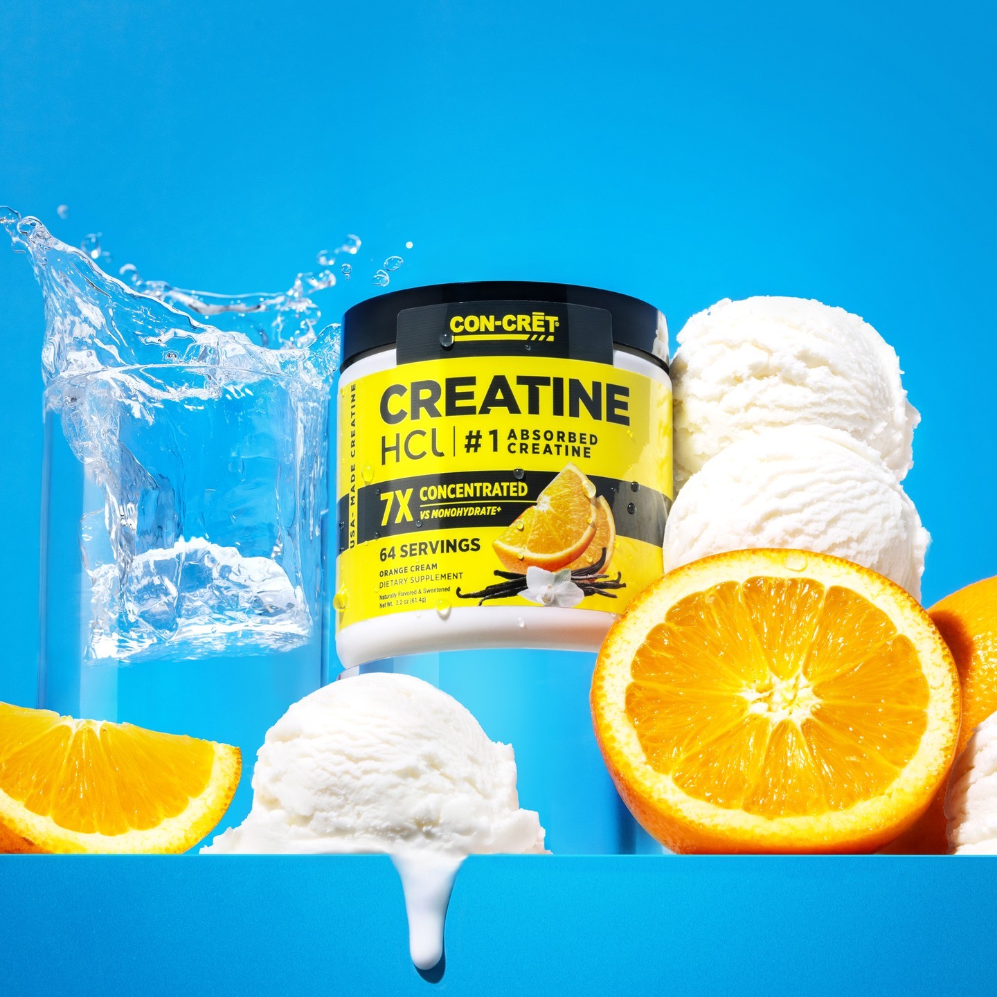 CON-CRĒT Creatine Facebook ad: The wait is over