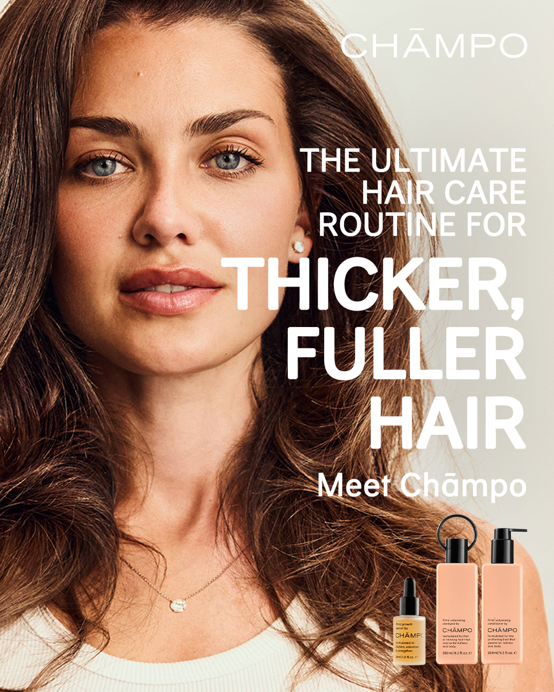Chāmpo Haircare Facebook ad