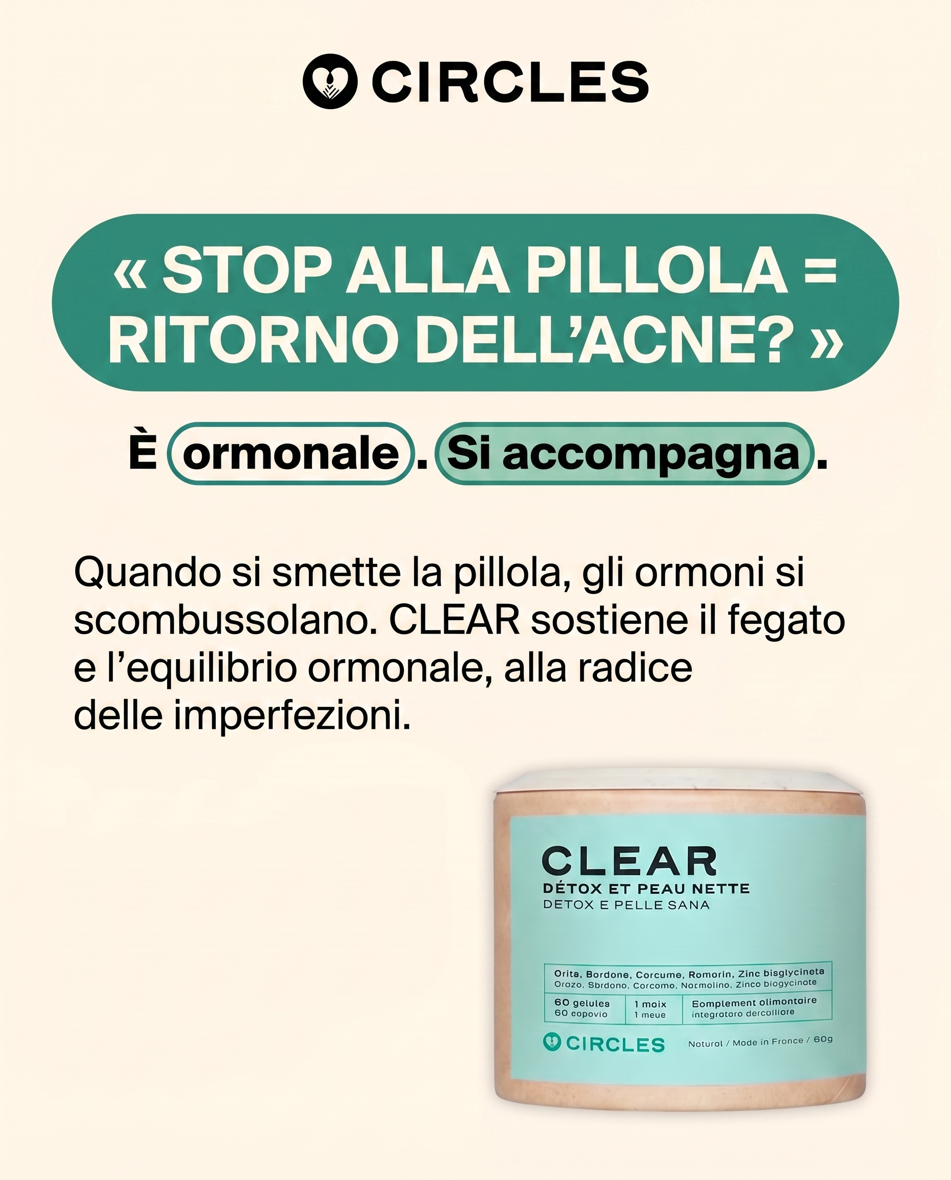Circles Italia Facebook ad