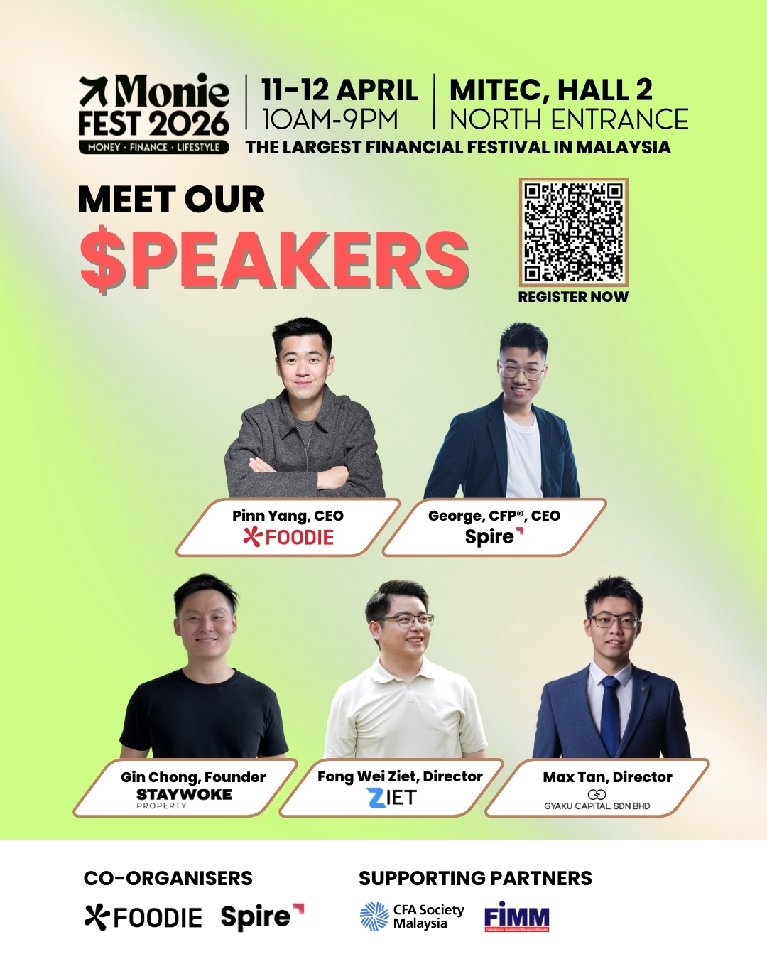 Monie Malaysia Facebook ad: Largest personal finance festival ever in Malaysia!
