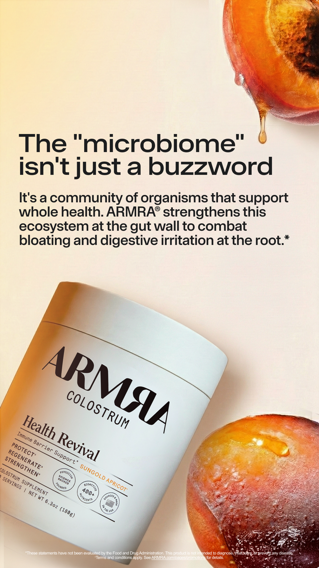 ARMRA Facebook ad
