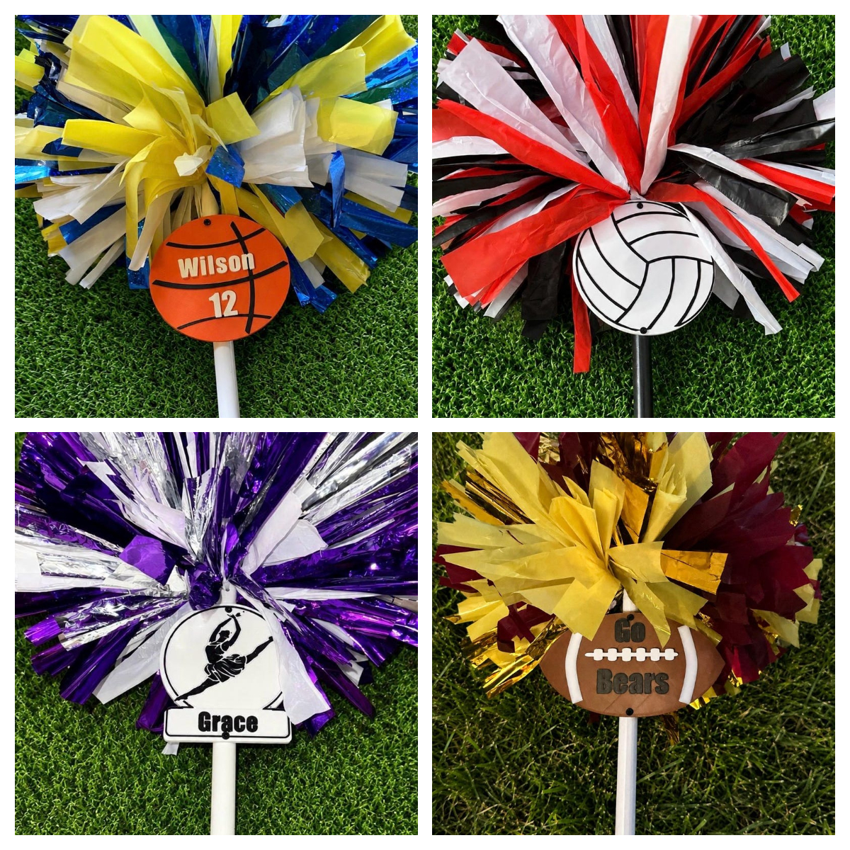 Glee Moment Facebook ad: Custom Pom Spirit Stick!