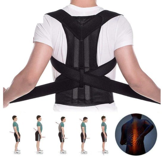 Gracia Store Facebook ad: corrector de postura doble soporte