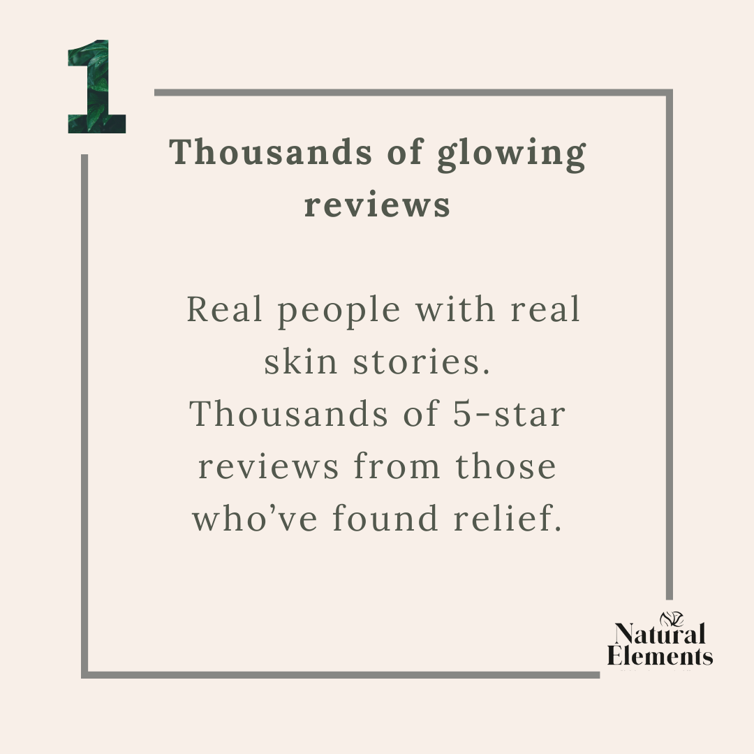 Natural Elements Skin Care Facebook ad