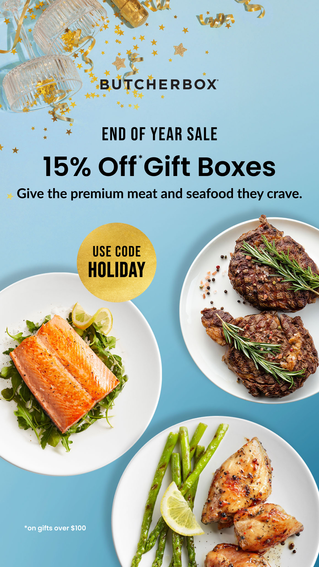 ButcherBox Facebook ad