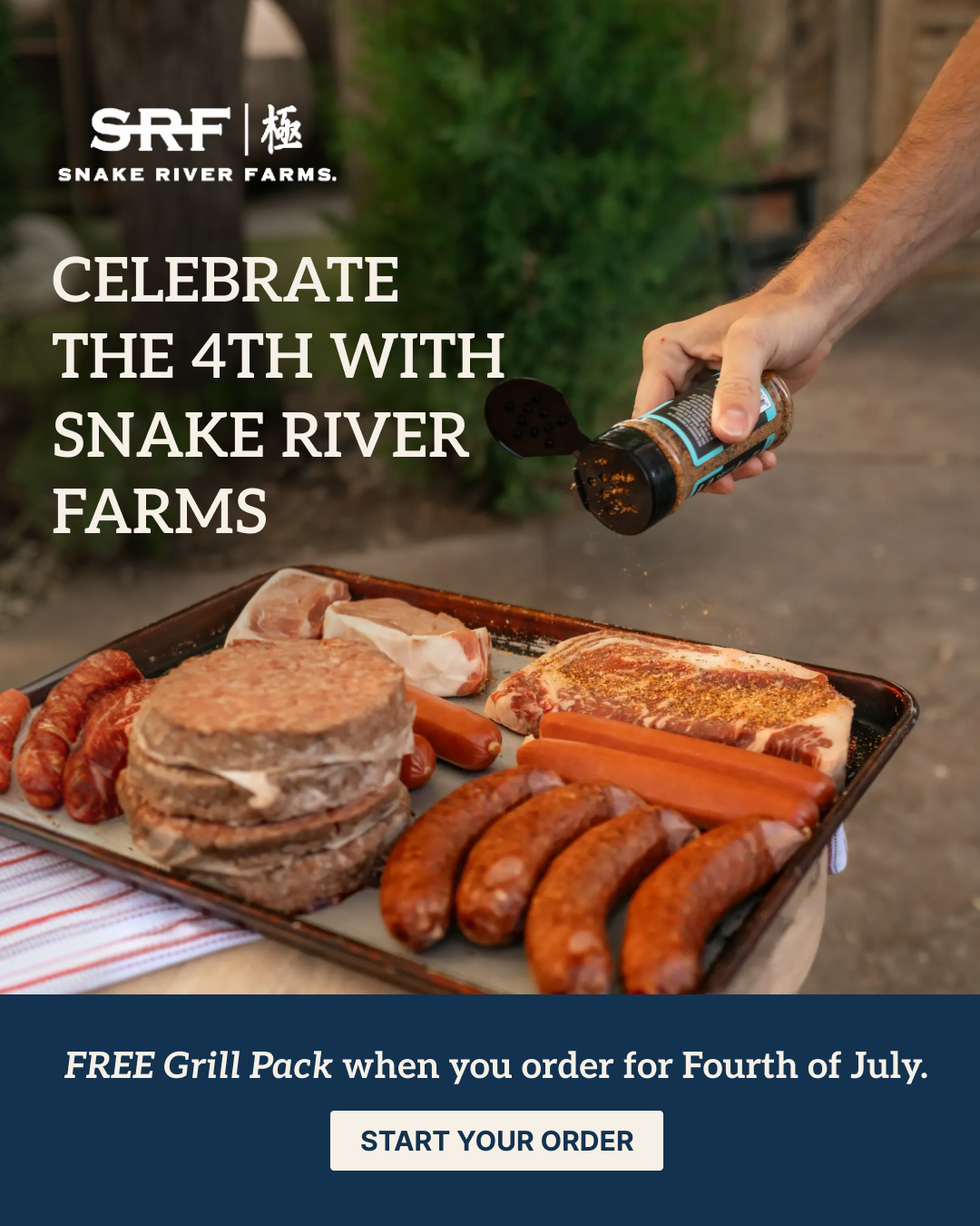 Snake River Farms Facebook ad
