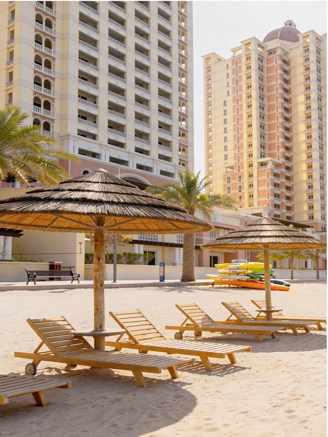 Al Asmakh Real Estate Facebook ad: Enjoy a refined family lifestyle in a beachfront…