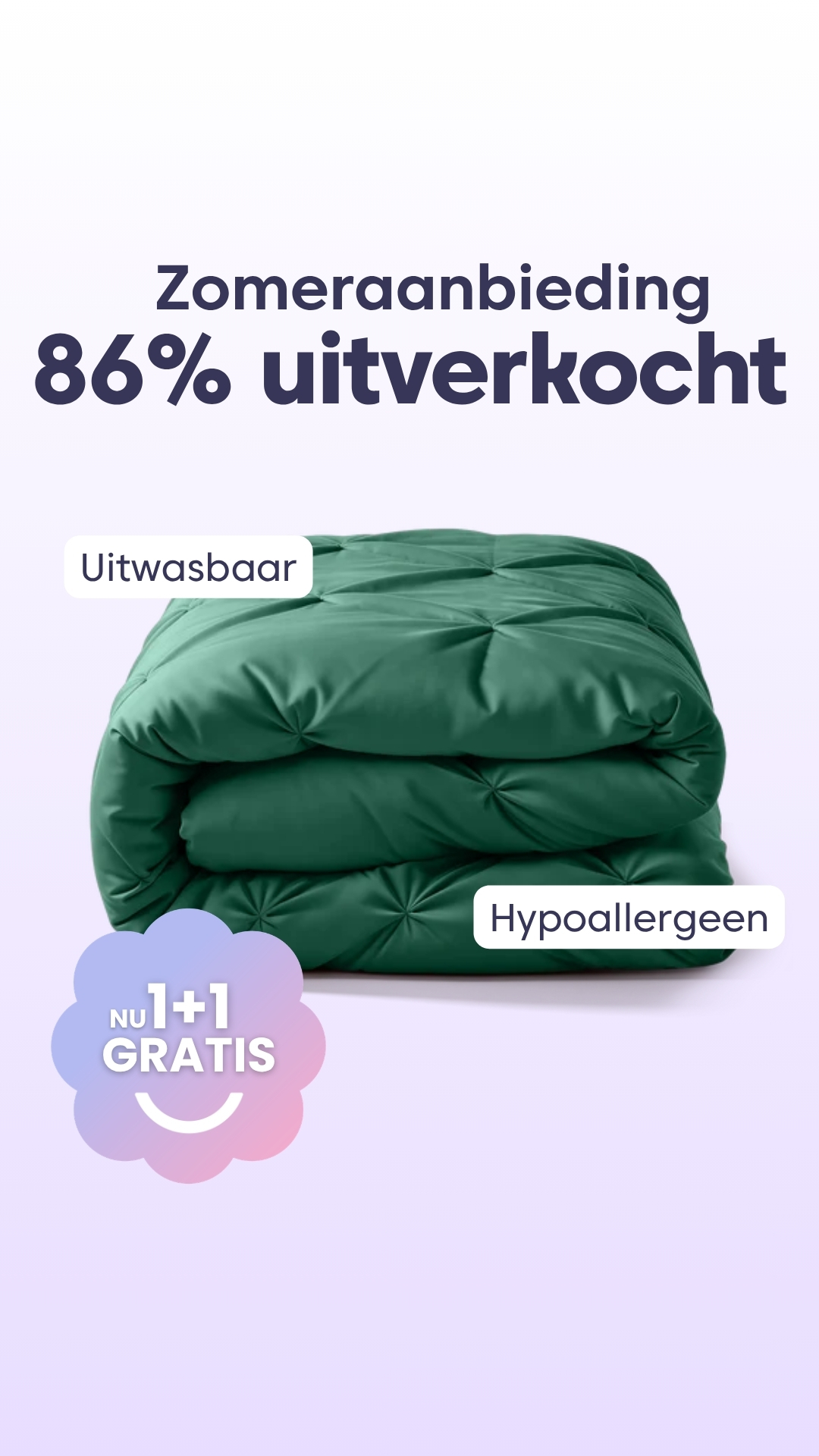 HappyBed Facebook ad