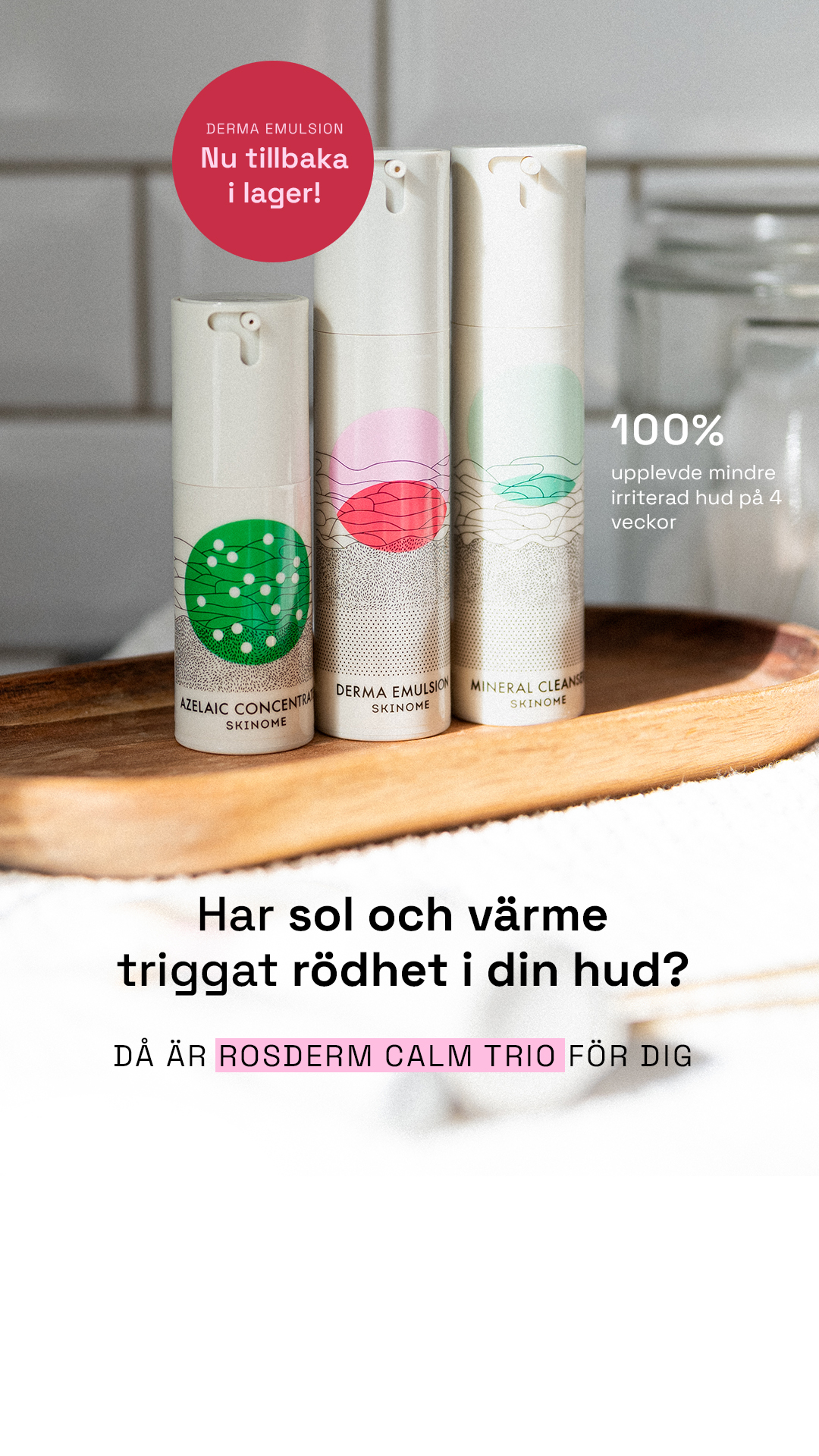 Skinome Facebook ad
