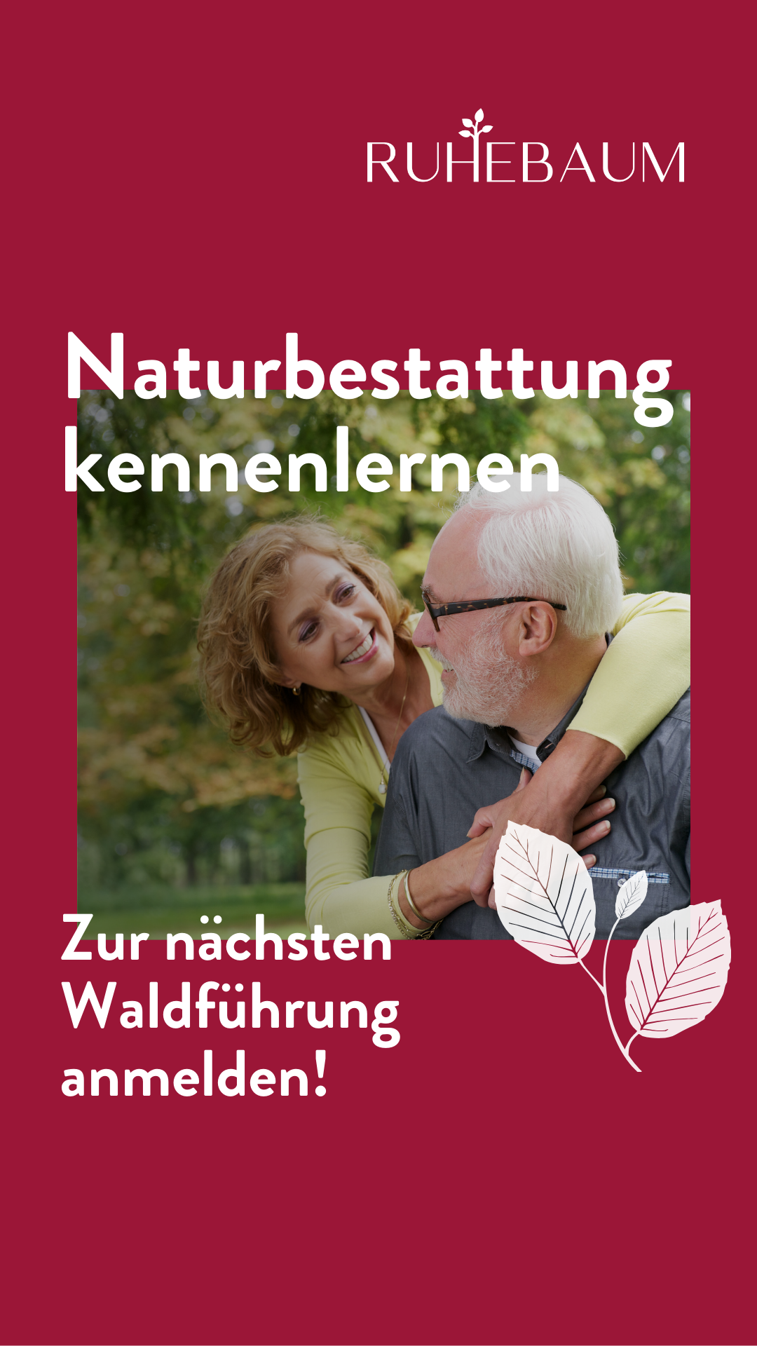 Ruhebaum - Frieden finden im Wald Facebook ad from May 7, 2026