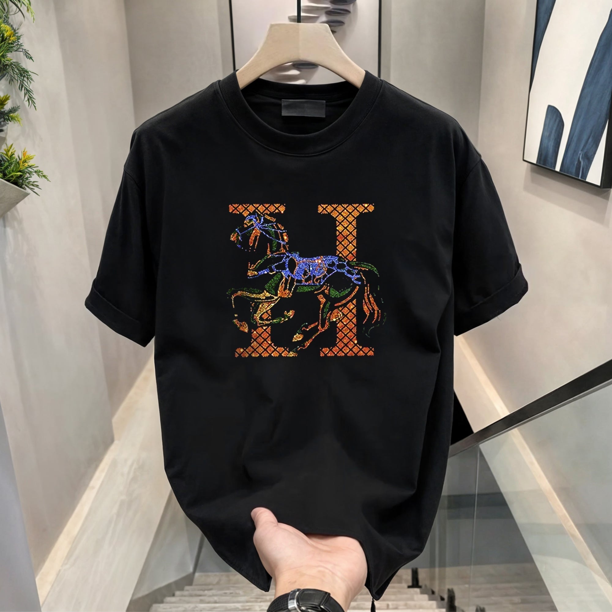 WearLuxe Facebook ad: Rhinestone Luxury T-Shirts Designed To Make Every Look…
