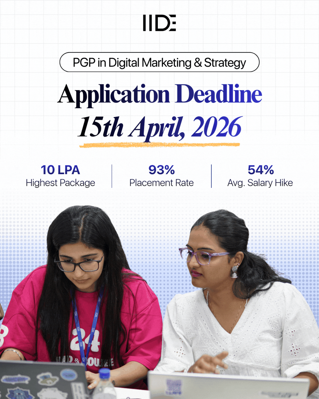 IIDE - The Digital School Facebook ad from Mar 24, 2026