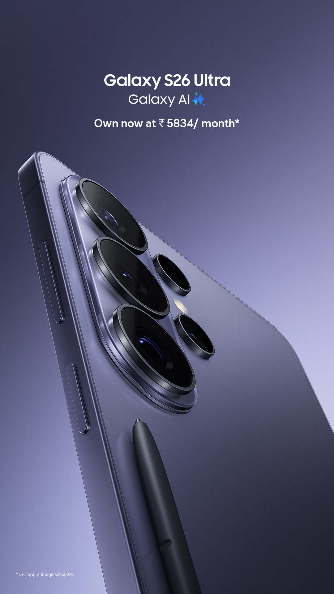 Samsung Facebook ad