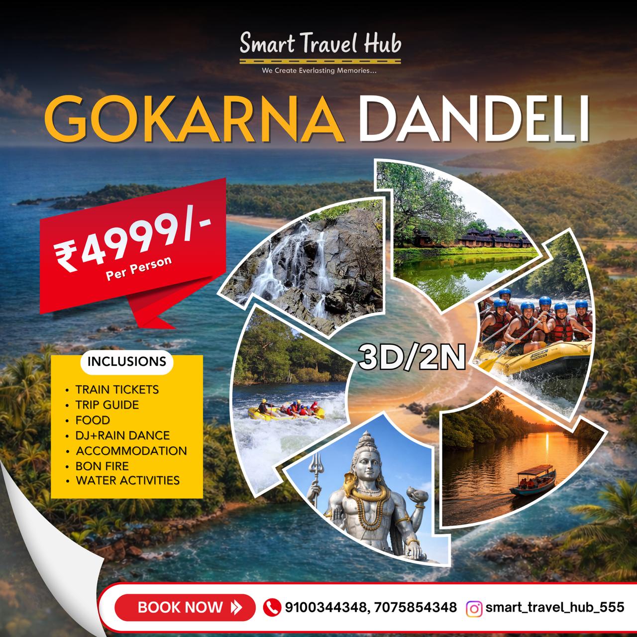 Smart Travel Hub Facebook ad: Looking for the perfect mix of beach vibes…