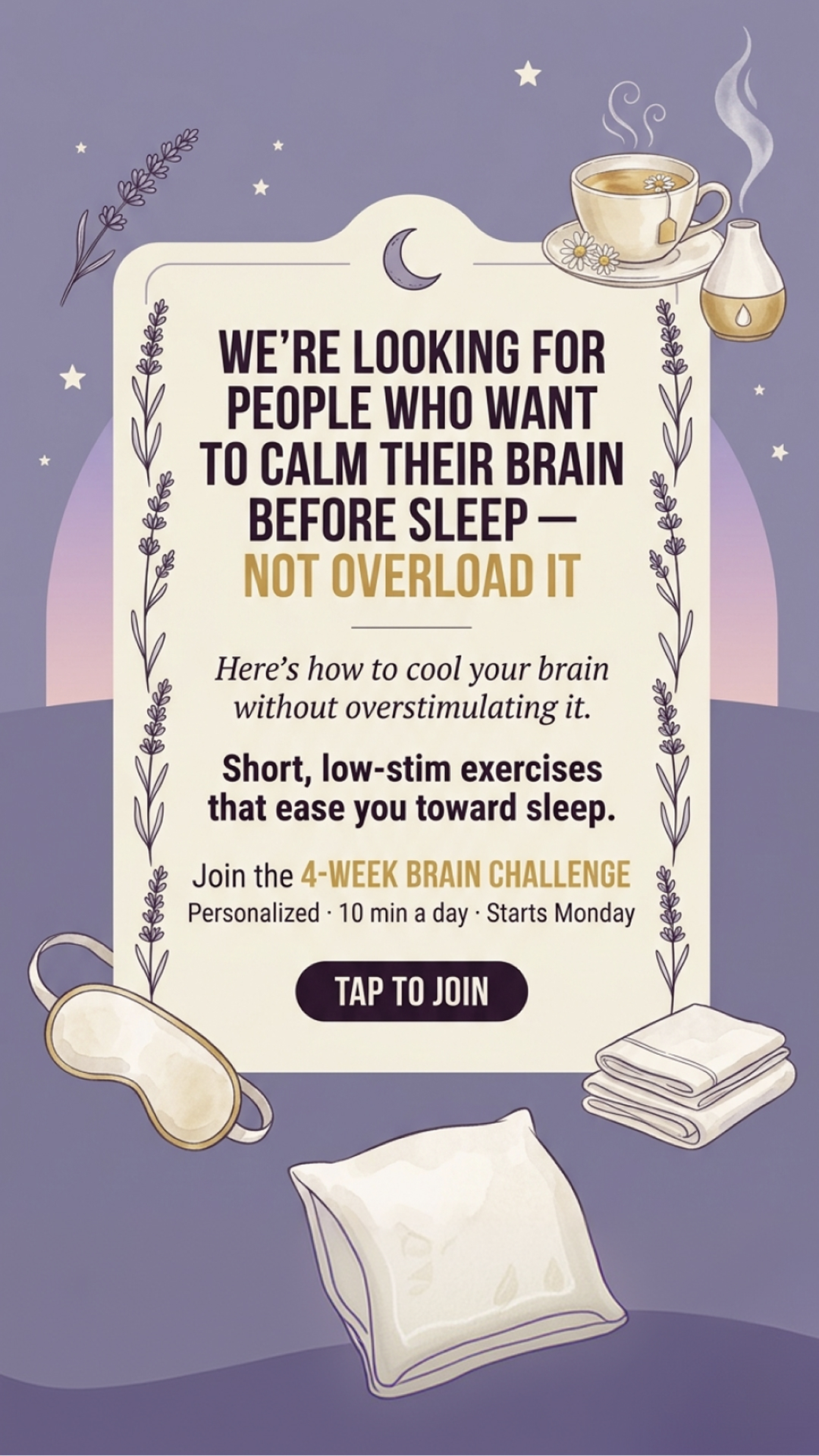 Impulse: Brain Training & Self-Discovery Facebook ad