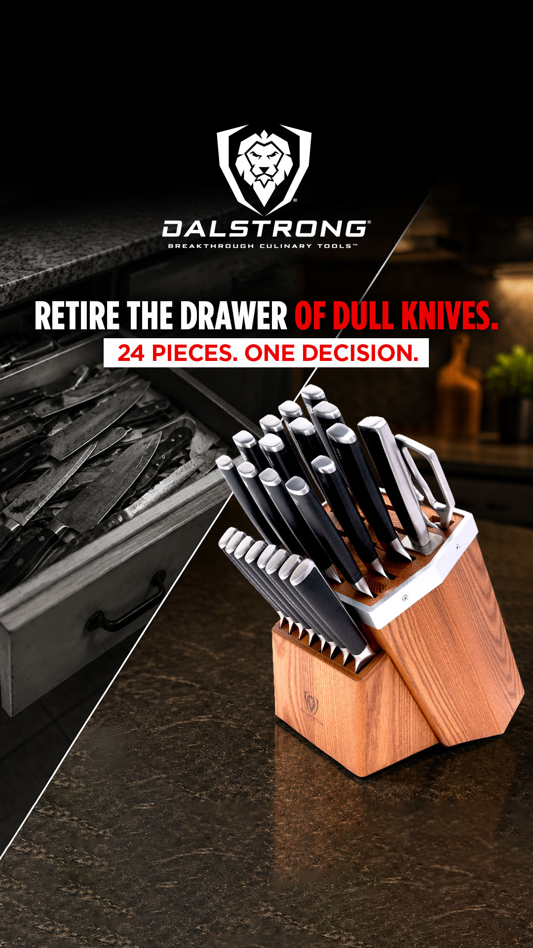 Dalstrong Facebook ad