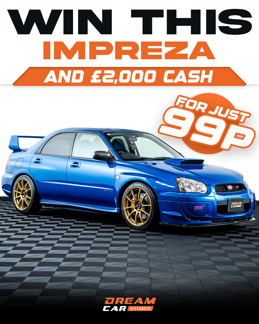 Dream Car Giveaways Facebook ad