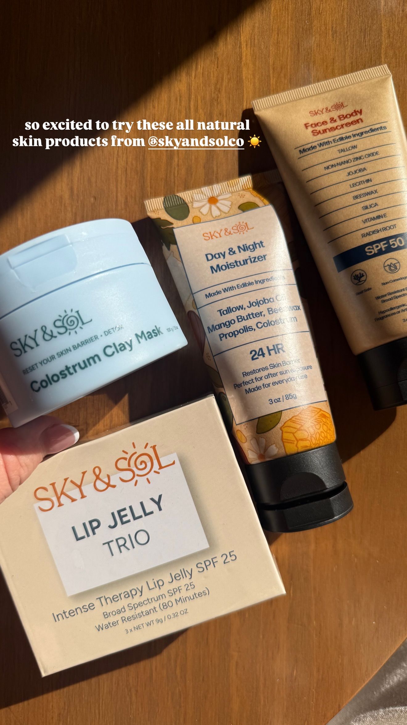 Sky&sol Facebook ad