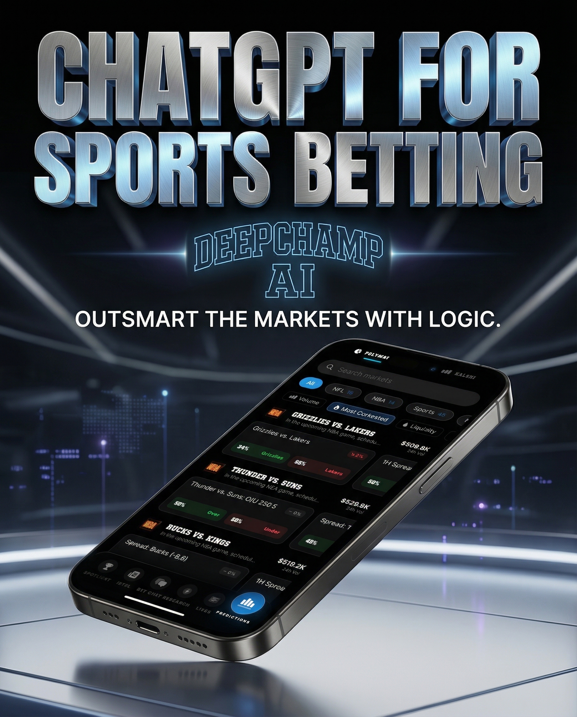 DeepChamp AI Facebook ad