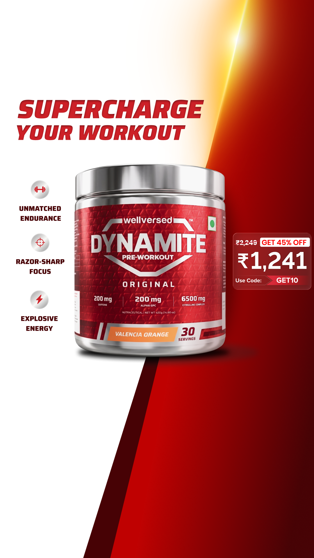 Dynamite - Wellversed Brand Facebook ad