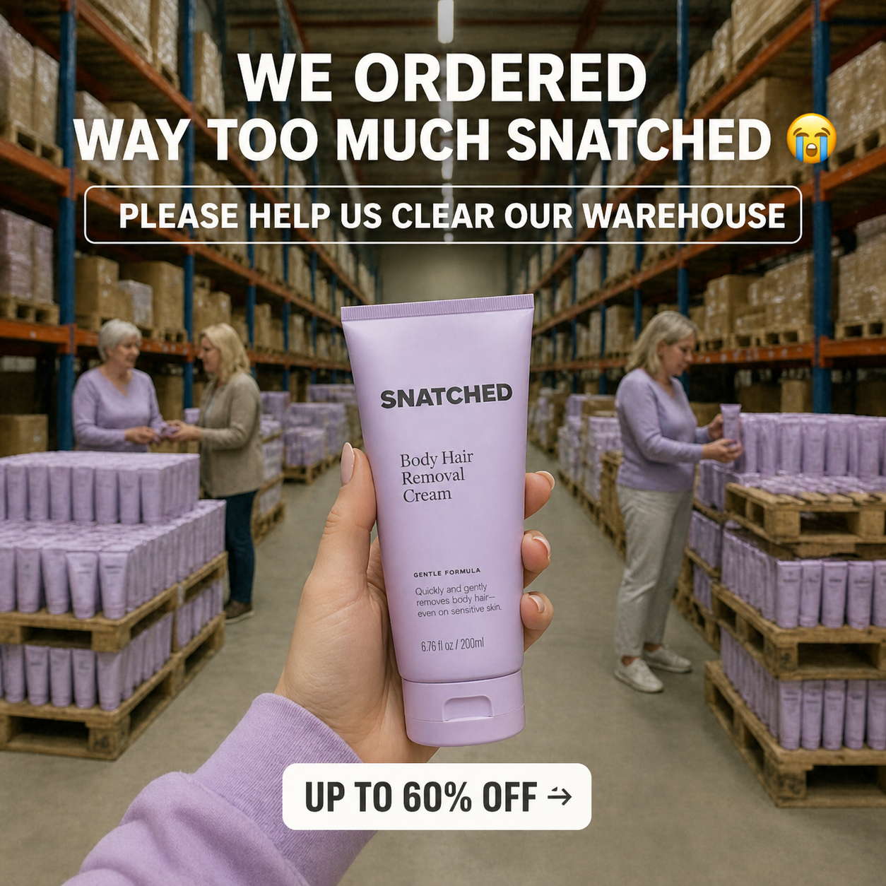 TrySnatched Facebook ad
