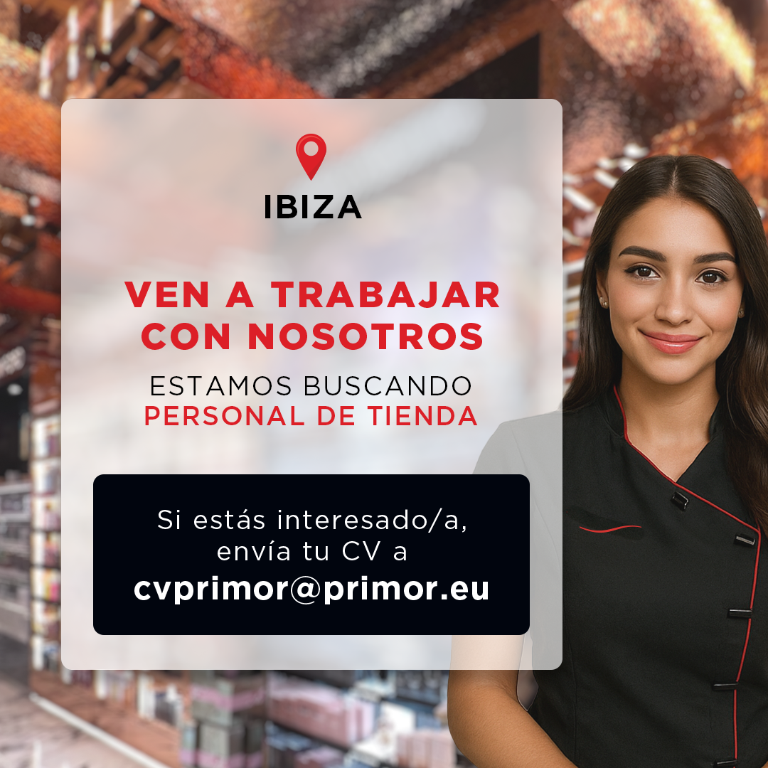Primor Facebook ad: ¿Quieres trabajar con nosotros?