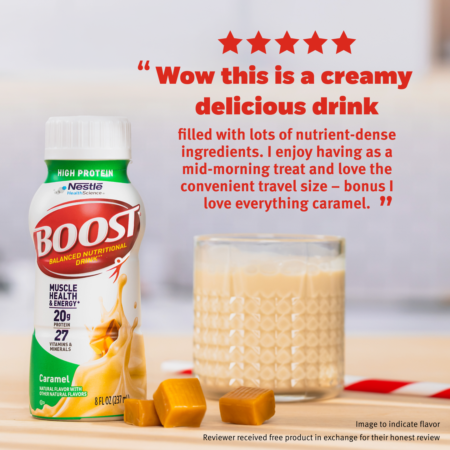 Boost Nutritional Products Facebook ad