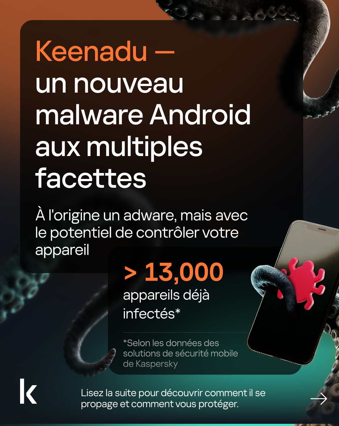 Kaspersky Facebook ad