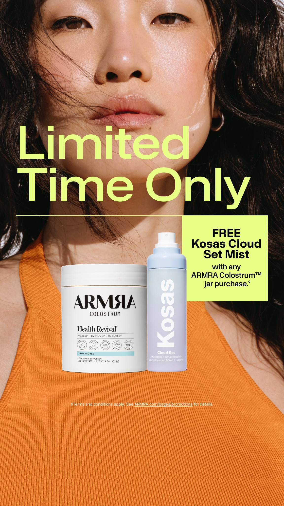 ARMRA Facebook ad