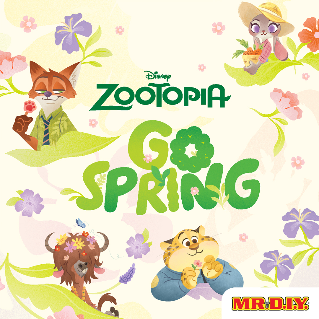 MR DIY Facebook ad: Step into a world of fun with Disney’s…