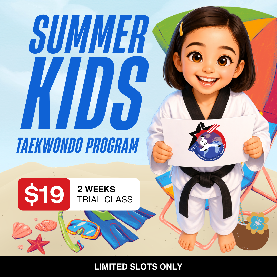 Master Choi's World Class Taekwondo Facebook ad