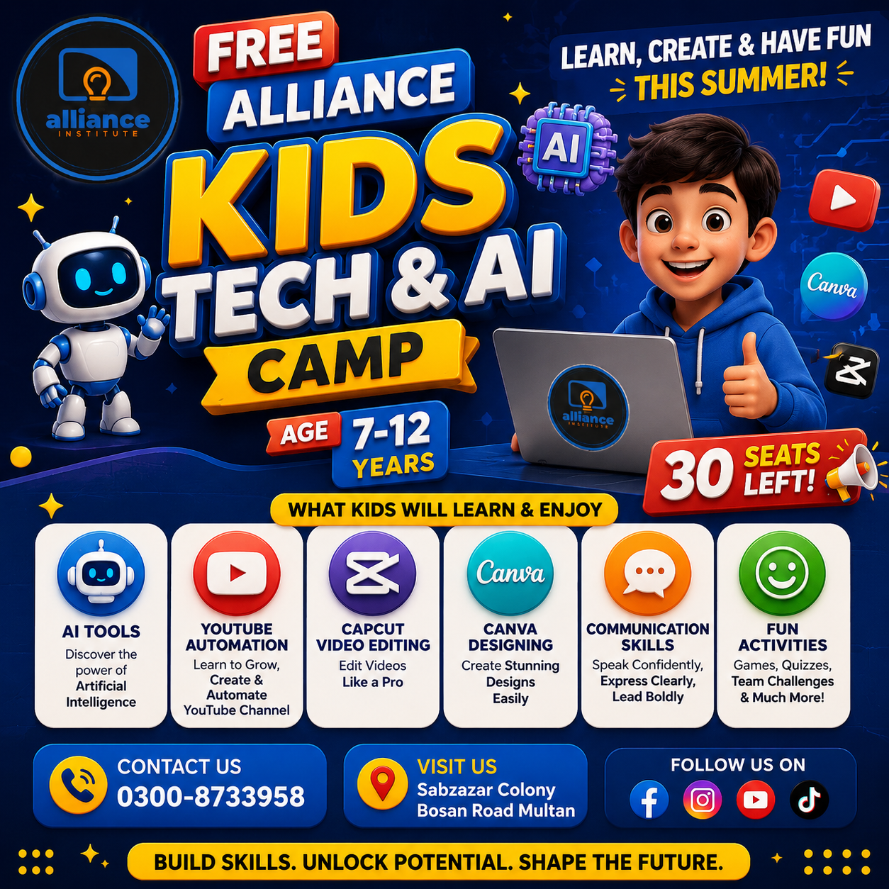 Alliance Institute of Information Technology Facebook ad