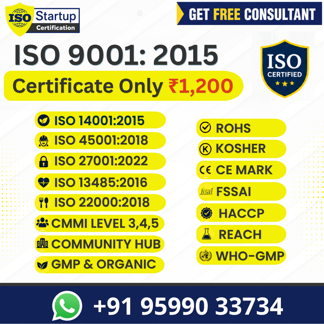 Startup Certification Facebook ad