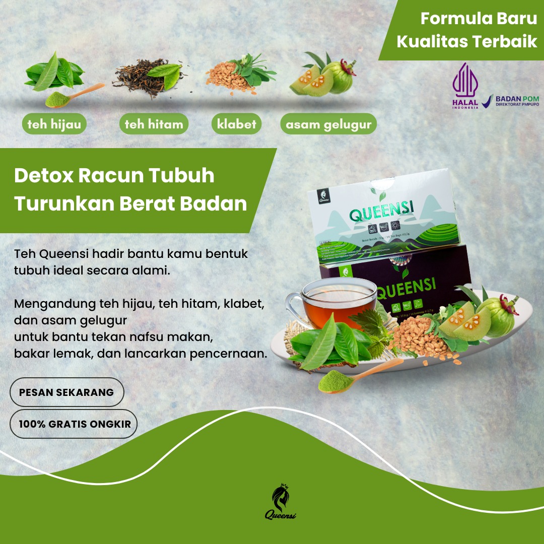 Queen Body Healty Facebook ad: Langkah muda membantu program turun berat badan anda