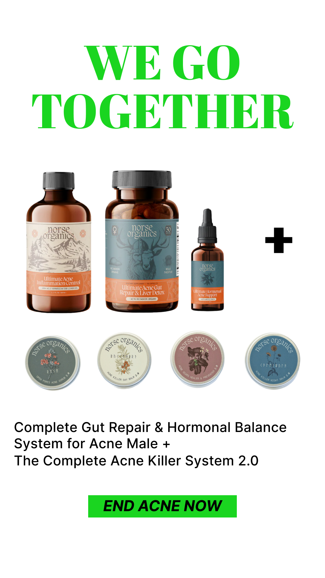 Norse Organics Facebook ad