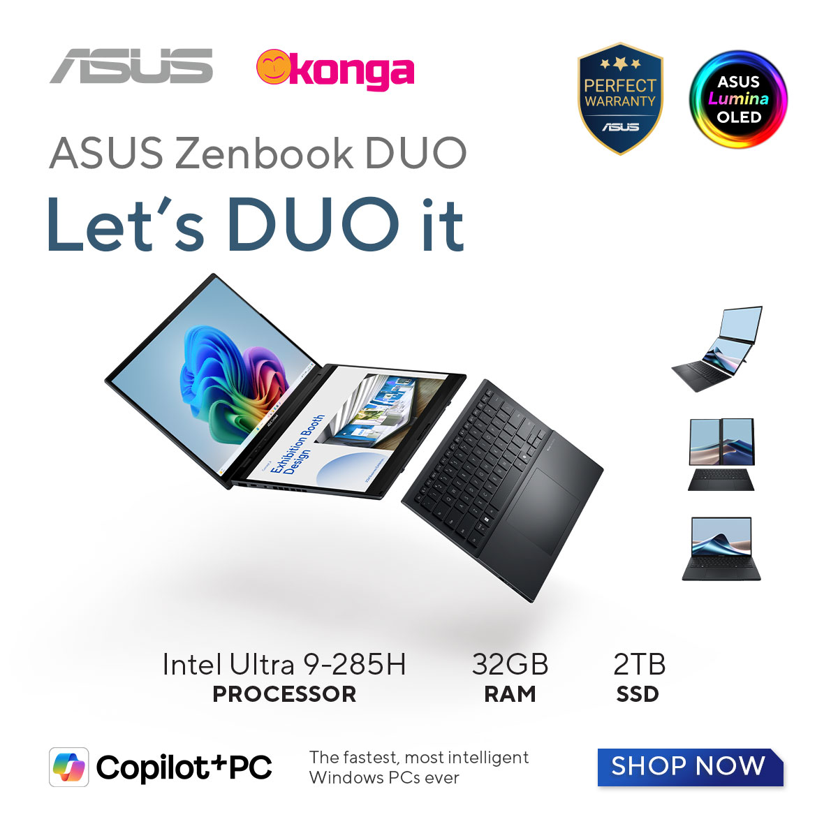 ASUS Facebook ad: Boost your productivity and unlock limitless potential with…