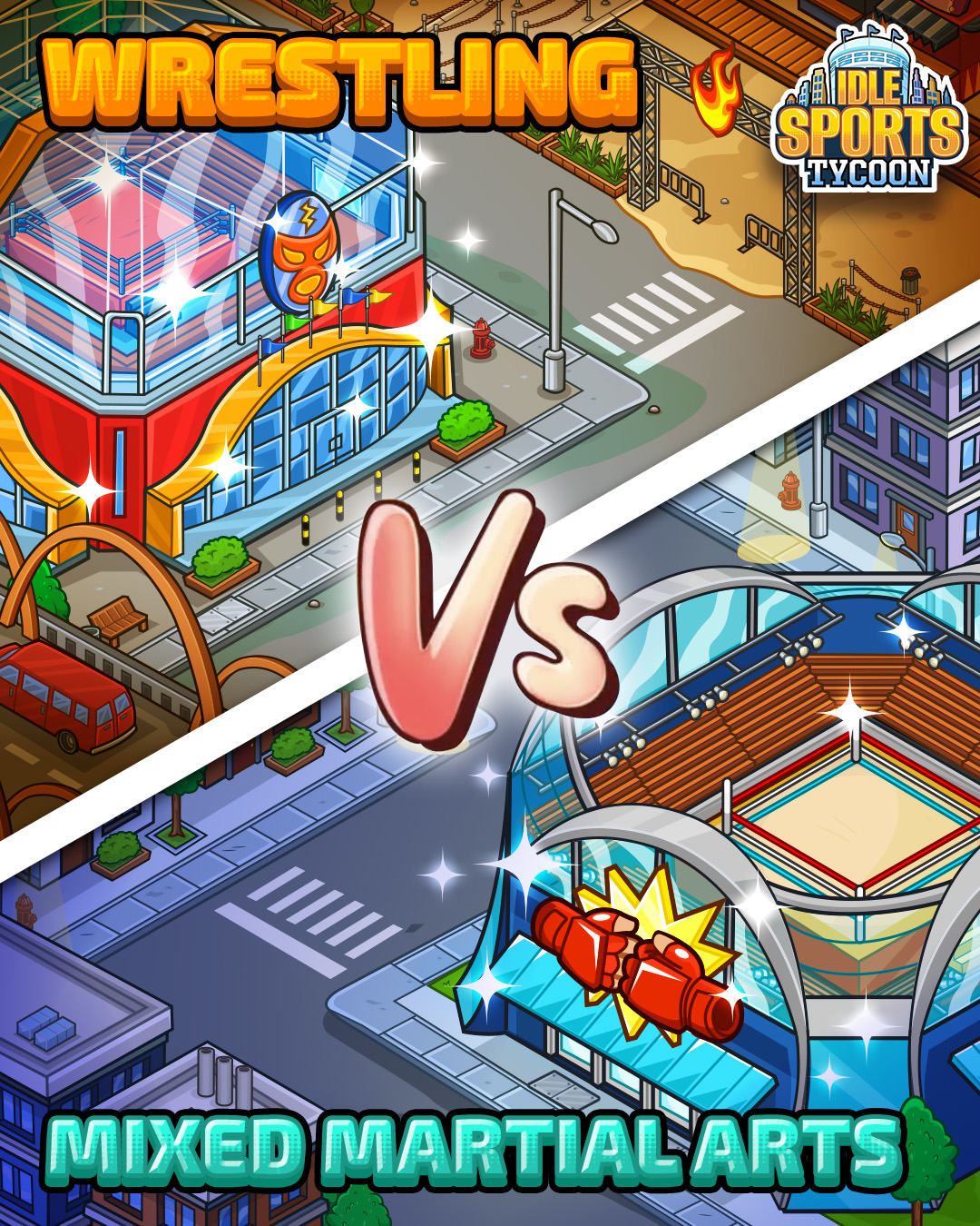 Idle Sports Tycoon Facebook ad from Feb 20, 2026