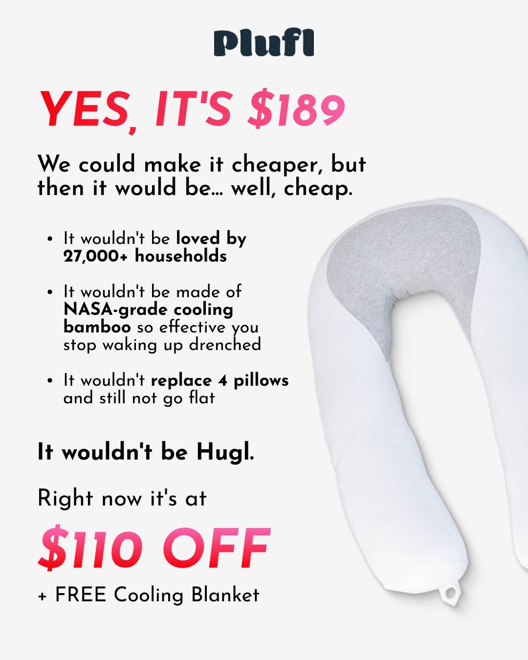 Plufl Facebook ad