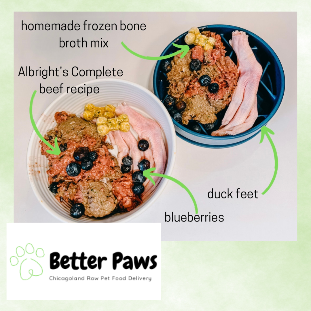 Better Paws - Chicagoland Raw Pet Food Facebook ad: Better Paws