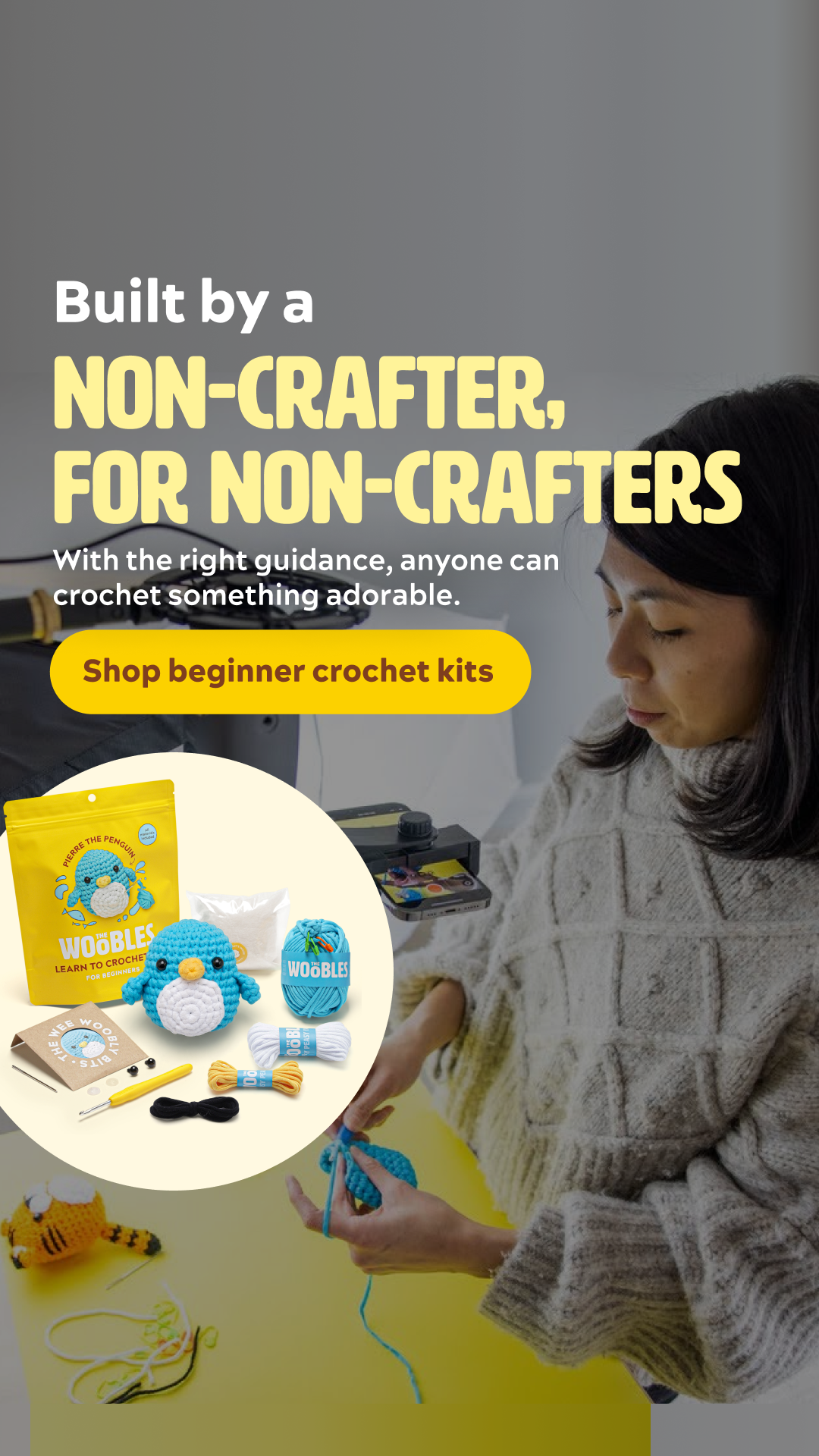 The Woobles Facebook ad