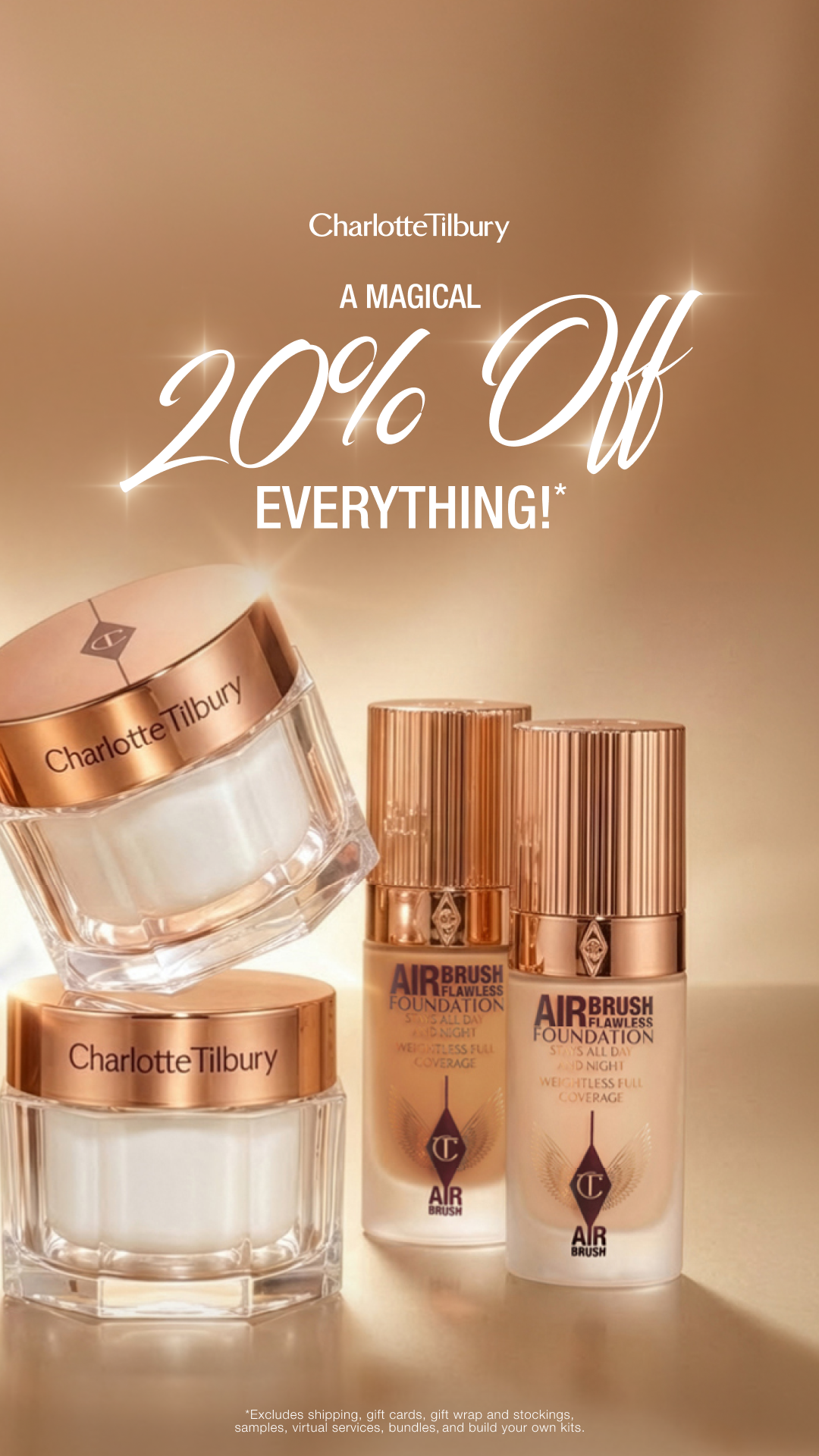 Charlotte Tilbury Facebook ad