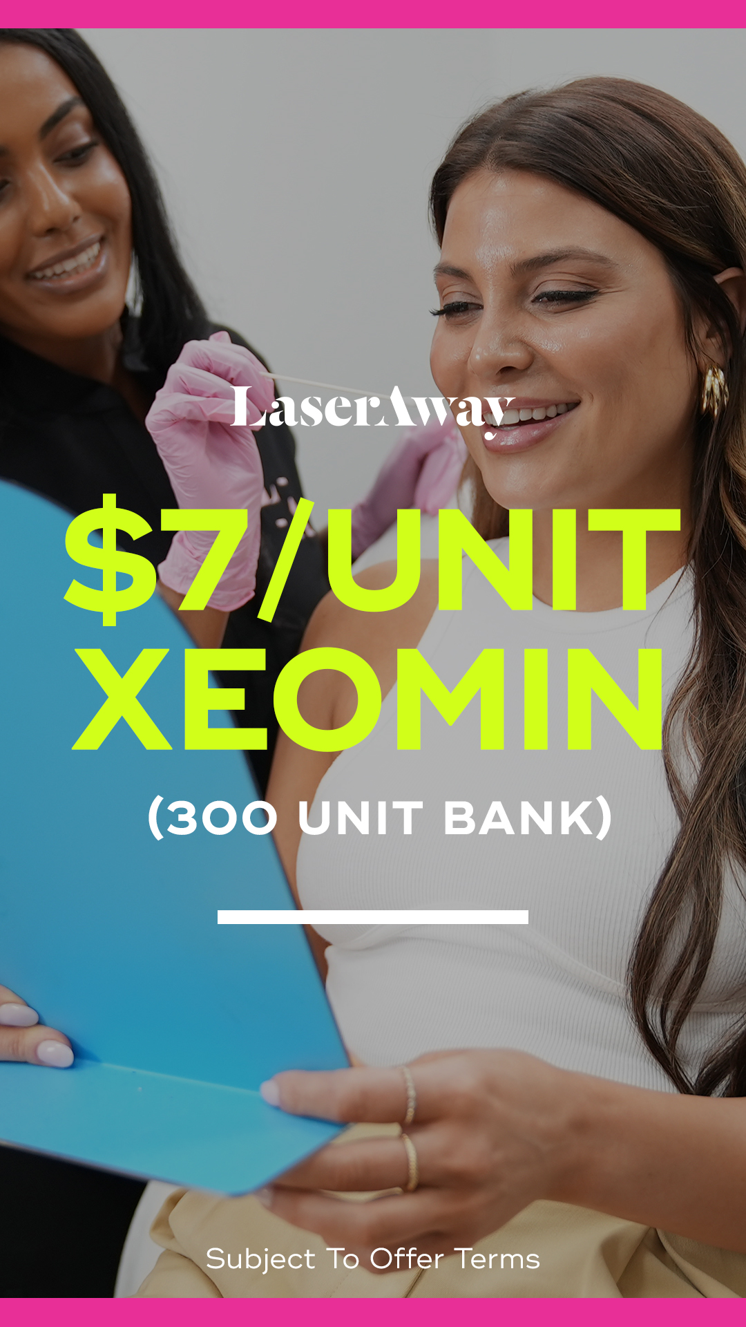 LaserAway Facebook ad
