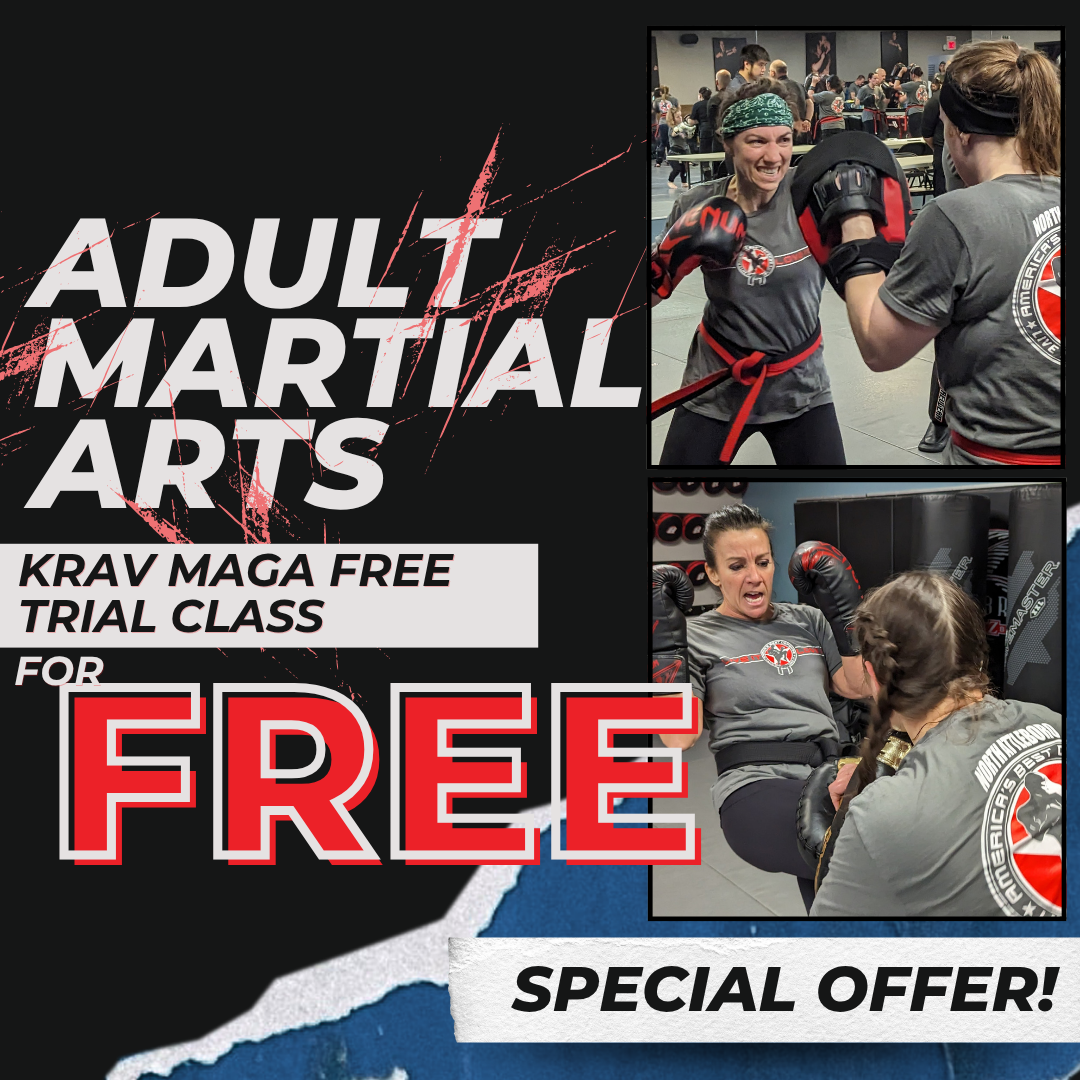 America's Best Defense Facebook ad: Krav Maga Free Trial Class