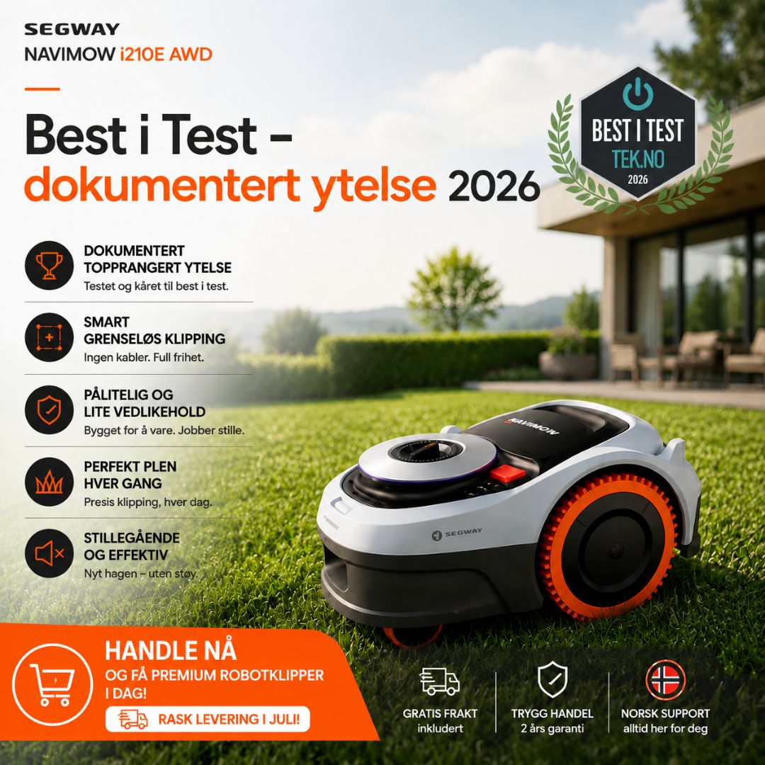 Rxsport motor & eiendom As Facebook ad: best i test robotgressklipper 2026