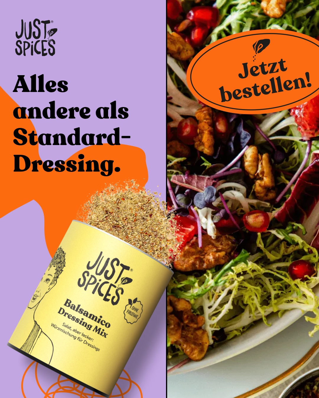 Just Spices Facebook ad