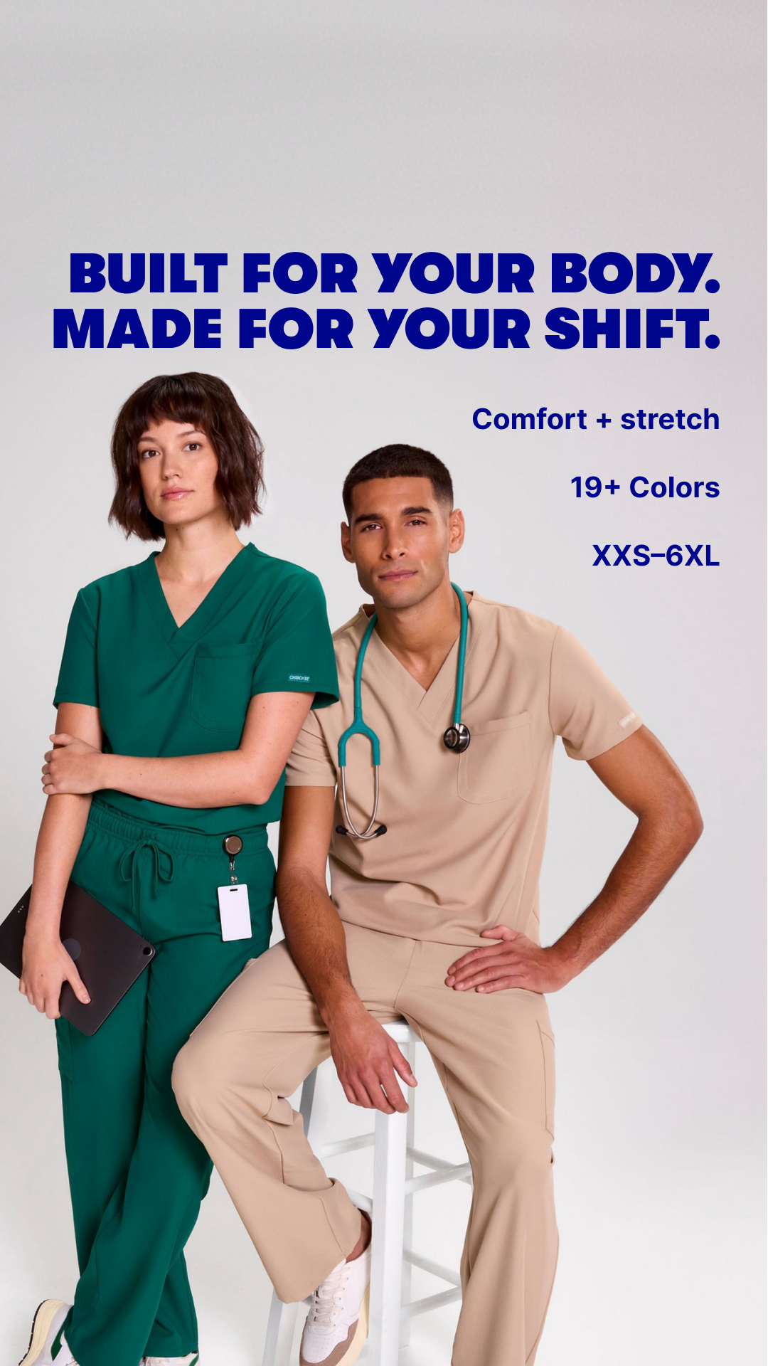 Cherokee Uniforms Facebook ad