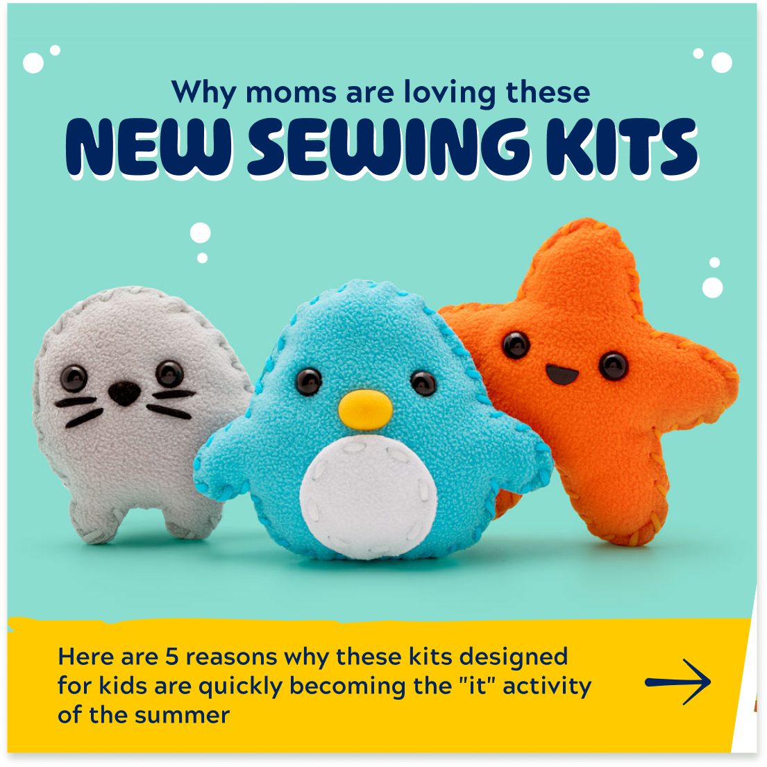 The Woobles LAB Facebook ad: The I did it myself!